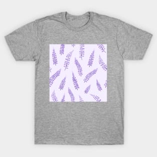 repeating pattern of lupines T-Shirt